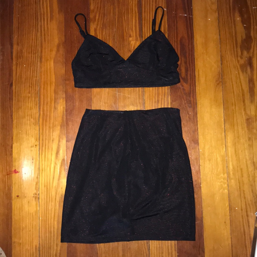 Two piece, body con, going out dress